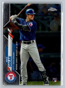 Topps Chrome Update #U-60 Nick Solak 2020 - Imagen 1 de 2
