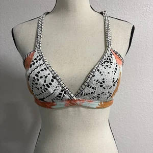 Top de natación de bikini de ganchillo floral Maaji talla L - Imagen 1 de 7