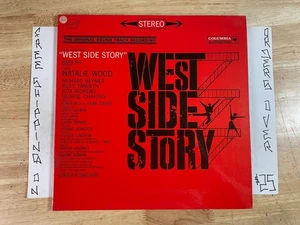 WEST SIDE STORY ORIGINAL SOUNDTRACK 1961 STEREO LP NATALIE WOOD - Picture 1 of 5