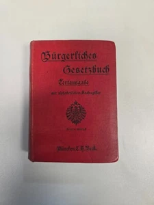 Bürgerliches Gesetzbuch für das Deutsche Reich 5. Abdruck - Bild 1 von 4