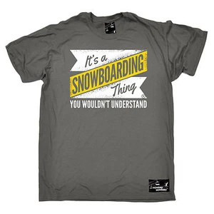 It s A Snowboarding Thing T-SHIRT Snowboard Tee Snowboard Geburtstag Geschenk Top - Bild 1 von 10