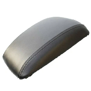 Fits 03-09 Kia Sorento Vinyl Center Console Armrest Cover Black w/Black Stitch - Bild 1 von 6