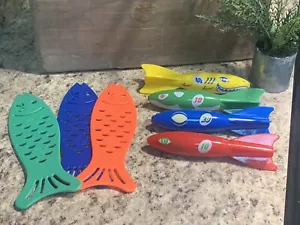 Bath tub & Pool Dive Toy - Underwater Pool Torpedo & Dive Fish for the Pool U15 - Picture 1 of 5