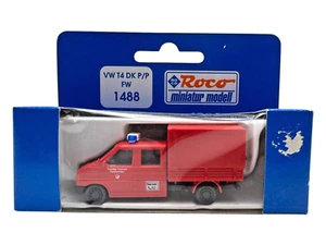 VW T4 DK P/P Feuerwehr 1488 Roco Freiwillige Feuerwehr Friedrichshafen 1:87 OVP - Bild 1 von 3