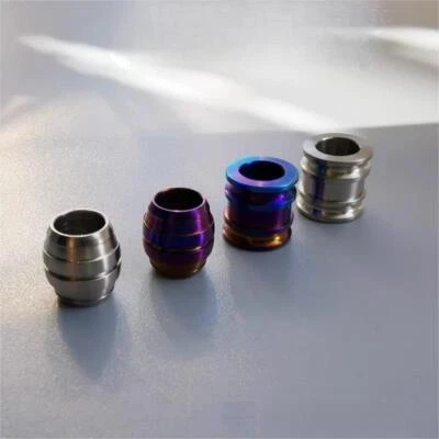 Titanium Knife Lanyard Bead Paracord Necklace Pendant Bracelet Making Bead EDC - Image 1 of 4