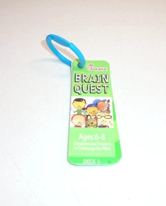Chick Fil A Toy Brain Quest Età 4-6 6-8 Giocattolo da Viaggio Mazzo Educativo 3 - Foto 1 di 4