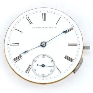 Waltham Pocket Watch Movement 8 Size 11 Jewel Royal - NA538 - Picture 1 of 2