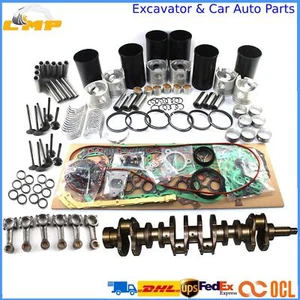 DB58 Engine Overhaul Rebuild Kit-Crankshaft/Piston Kit/Conrod/Gasket for Doosan - Picture 1 of 9