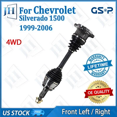 Eje CV delantero izquierdo/derecho original para Chevrolet Silverado 1500 GMC 1999-2006 4x4 Foto 1 de 4