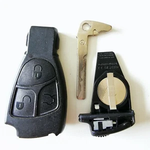 Original OEM Mercedes 3 Tasten Fernbedienung Alarm Fob, Marquardt 3312, getestet #11 - Bild 1 von 5