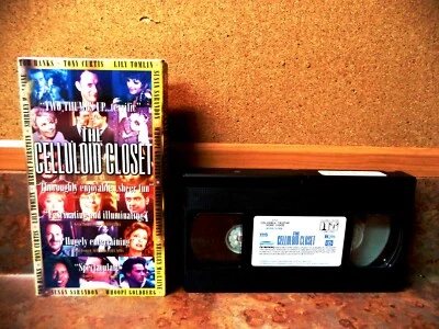 THE CELLULOID CLOSET (VHS 1996) Narrator, Lily Tomlin ; HOLLYWOOD HOMOSEXUALITY - Image 1 of 4