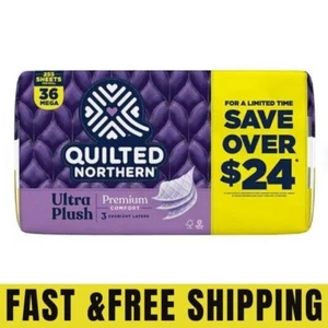 Quilted Northern Ultra Plush Toilet Paper (255 sheets/roll, 36 rolls) FREASH - Bild 1 von 6