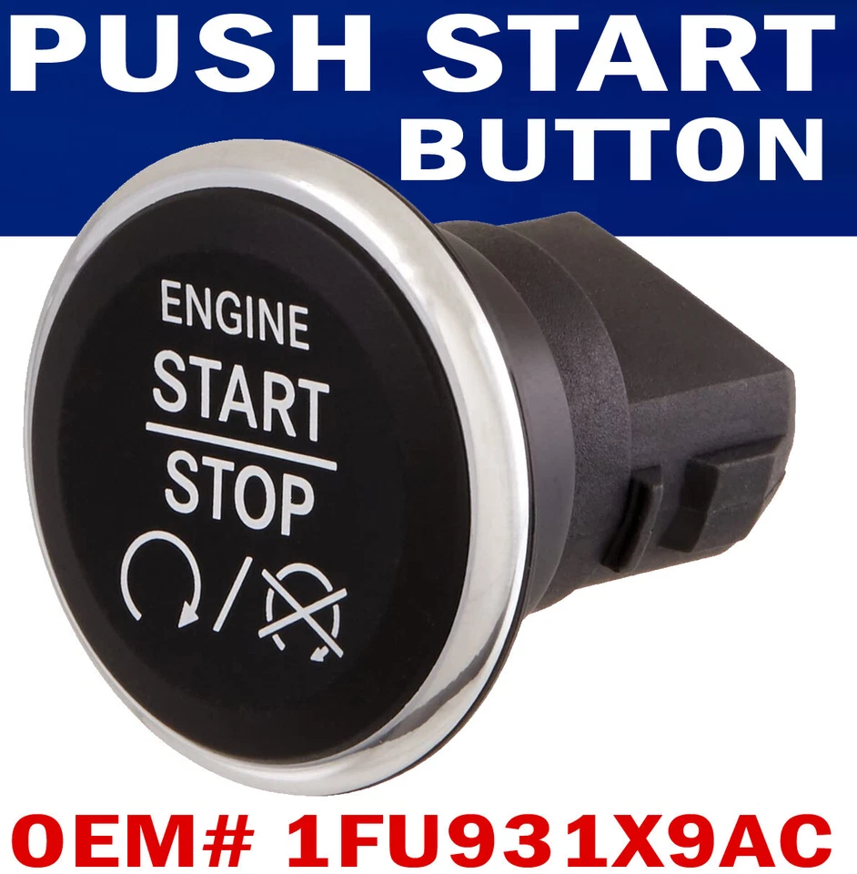 Botão interruptor de ignição OEM para Jeep Dodge Chrysler NOVO - Imagem 1 de 4