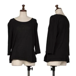 SENSOUNICO Switching Neck T shirt Size S-M(K-145667) - Picture 1 of 12
