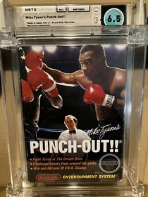 1987 NES Mike Tyson&rsquo;s Punch-Out! WATA Overall 6.5, Matching Components, CIB