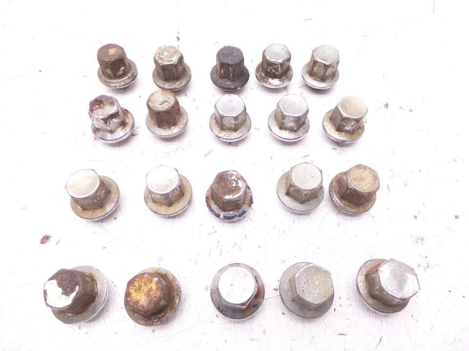 78-81 Camaro Firebird Trans Am Original N90 Copo de Nieve Juego de 20 Tuercas de Rueda Foto 1 de 4