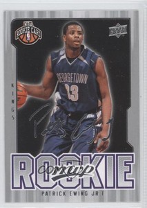 2008-09 Upper Deck MVP Silver Script Patrick Ewing Jr #236 Rookie RC
