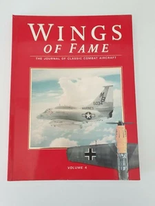 Book paperback -Wings Of Fame -Volume 4- The Journal of Classic Combat Aircraft - Picture 1 of 2