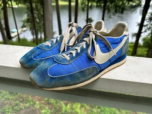 Nike Oceania Blue x White US 12 Made in Korea 80s Vintage Used Sneaker - Bild 1 von 24