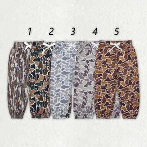 Pantalones de chándal con bolsillos de camuflaje para bebés niños - Imagen 1 de 6