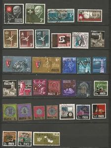 MALTE 32 timbres anciens oblitérés /T4362 - Imagen 1 de 1