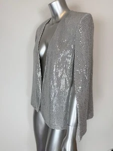 Zara Silver Cape Womens XS - Picture 1 of 14