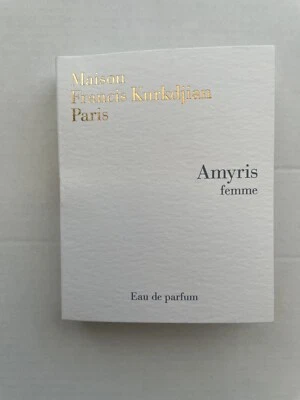 ** MAISON FRANCIS KURKDJIAN ** AMYRIS FEMME 2ml Eau De Parfum