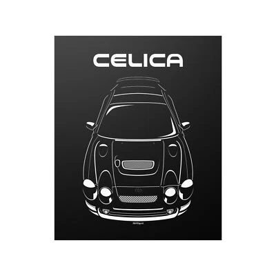 V8SOCIAL Toyota Celica GT Four ST205 Poster