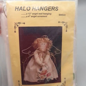 Kit artesanal con patrón de adorno de ángel de Connie Spurlock - Imagen 1 de 4