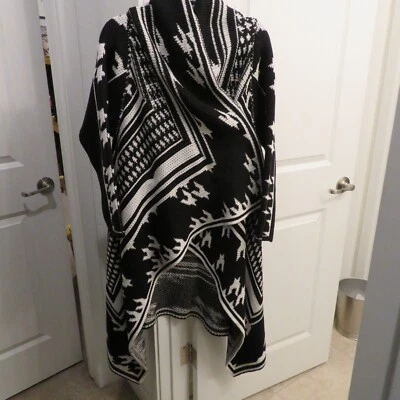 1x Cárdigan Suéter Talla Grande Calvin Klein Tejido Frente Abierto Estilo Negro Mujer Nuevo con Etiquetas Foto 1 de 4