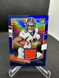 2023 Donruss Optic Rookie Threads Jerry Jeudy Jersey Patch Broncos/Steelers - Bild 1 von 2