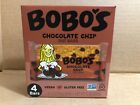 Bobo's Chocolate Chip Oat Bars 3 Oz Each Vegan & Gluten Free NEW Box of 4 Bars 