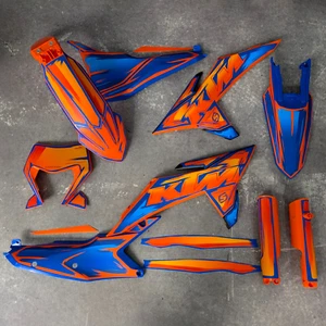 Grafik + Plastik KTM EXC EXC-F 2024 2025 XC-W XCF-W Enduro dekor angewandte satz - Bild 1 von 13