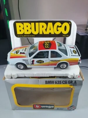 BMW 635 CSI GR.A N°0173 BBurago Condizioni Perfette con scatola - Immagine 1 di 4