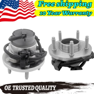 2PC Front Wheel Hub Bearing for 2005-2011 Town Car Grand Marquis Crown Victoria - Picture 1 of 7