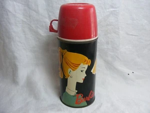 Vintage 1962 Barbie Collectable Thermos Holtemp U.S.A. Mattel No. 2025H J-2 - Bild 1 von 19