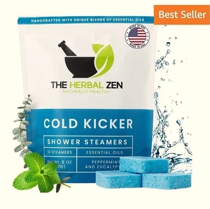 Cold Kicker Duschdampfer Aromatherapie zur Linderung der Nasennebenhöhlen - Strumpfwaren für Erwachsene - Bild 1 von 9