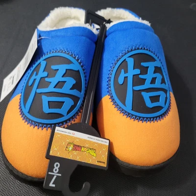 Zapatillas de micro felpa Dragonball Z para hombre talla 7-8 Foto 1 de 4