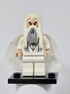 Lego Lord Of The Rings Saruman Minifigure (Used Cape) - Picture 1 of 2