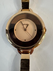 Kensie Women's Ladies Fashion Wristwatch Rose Gold Tone Ken9028az New Battery - Picture 1 of 4