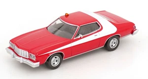 1:43 Norev Ford Gran Torino Starsky & Hutch 1975 red/white - Picture 1 of 3