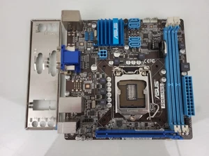 ASUS P8H61-I/RM/SI Socket LGA1155 DDR3 PCIe Mini ATX Motherboard With I/O Shield - Picture 1 of 4