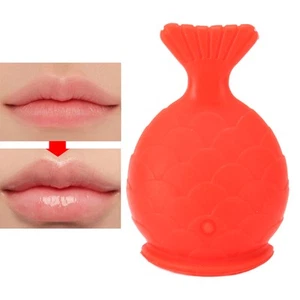 Lip Plumper Tool Silione Portable Fish Shaped Lip Plumping Enhancer Device - Picture 1 of 12