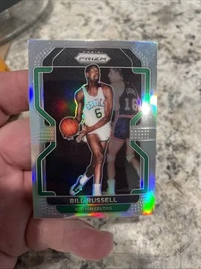 💥Bill Russell 2021-22 Panini Prizm Silver Holo #254 Boston Celtics SP - Imagen 1 de 2