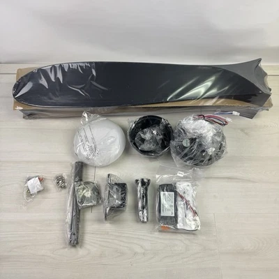 52 inch Ceiling Fans with Lights and Remote, Smart APP Control, SM723 - Image 1 of 4