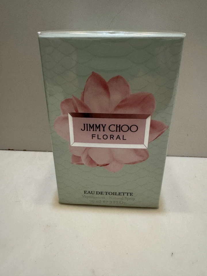 JIMMY CHOO FLORAL EAU DE TOILETTE SPRAY NATURAL 3 OZ / 90 ML NUEVO Y SELLADO Foto 1 de 1