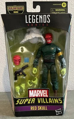 Figura de acción Marvel Legends Series Super Villans Red Skull nueva Xemnu BAF Foto 1 de 4