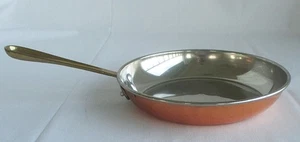 Sci Philippe La France 8,25 pollici acciaio inox fondo rame e manico ottone - Foto 1 di 9