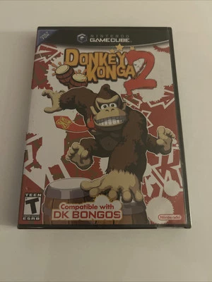 Donkey Konga 2 - Nintendo Gamecube GC - NUEVO SELLADO DE FÁBRICA Foto 1 de 4