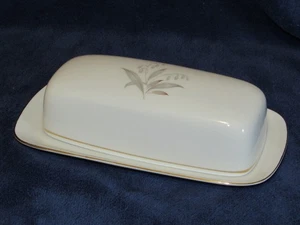 Plato de mantequilla cubierto Kaysons Fine China Golden Rhapsody 1961 Japón Excelente+ - Imagen 1 de 4